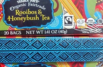2 boxes of 20 bags Trader Joes Organic Fairtrade Rooibos & Honeybush Tea