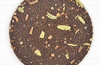 Earl Grey Masala Chai Black Tea, Assam CTC Blended with Fresh Indian Spices Like Cardamom, Cinnamon, Clove & Black Pepper, Loose Tea (3.53 Oz / 100g)